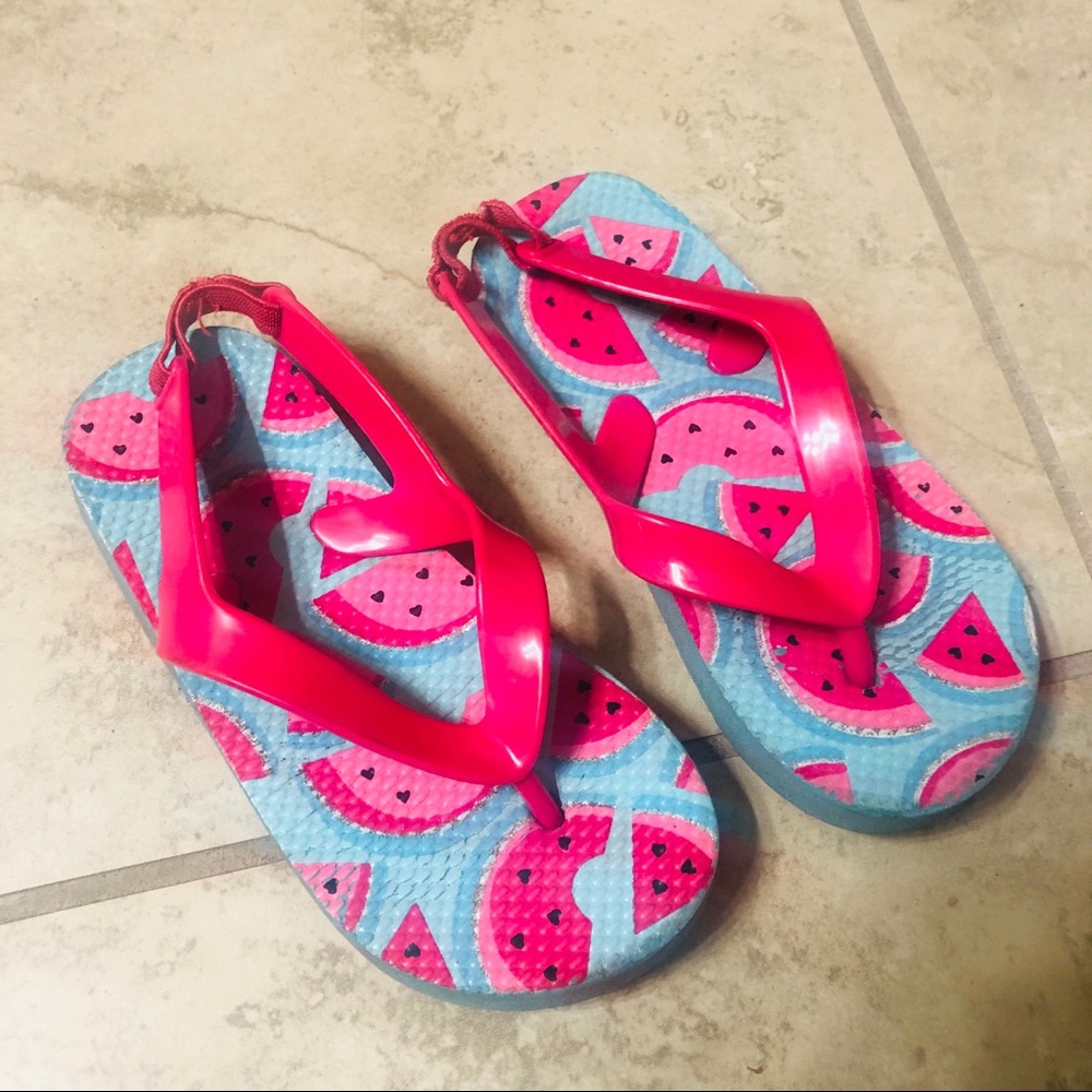 Watermelon Flip Flops